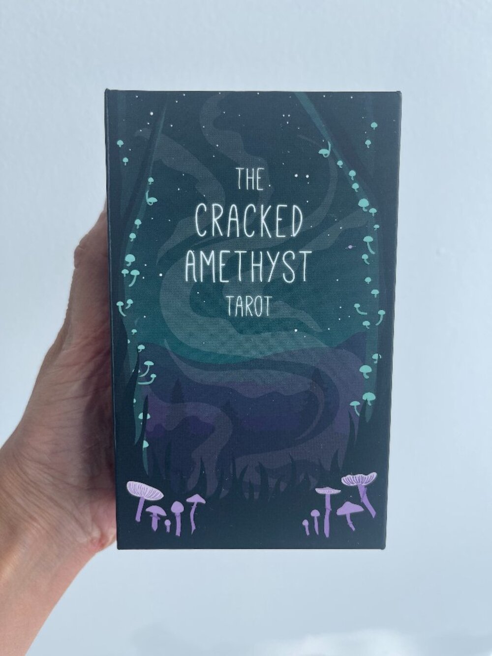 Lightly Used Cracked Amethyst Tarot